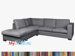 MyS-2001636 Ghế sofa da góc chữ L hiện đại