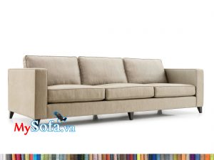 MyS-2001658 Ghế sofa văng dài bọc nỉ ấm áp