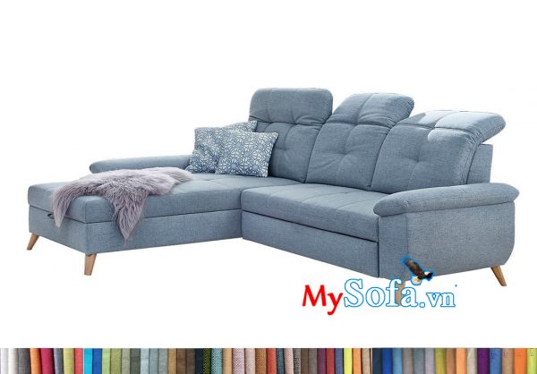 MyS-2001697 Sofa góc nỉ theo phong cách trẻ trung