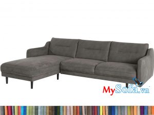 MyS-2001698 mẫu sofa nỉ nhung màu sắc nhã nhặn