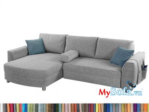 MyS-2001700 mẫu sofa nỉ góc tiện lợi