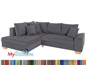 MyS-2001972 mẫu sofa góc nỉ nhập khẩu sang trọng