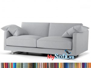 MyS-2001990 ghế sofa nỉ dạng văng 2 chỗ hiện đại