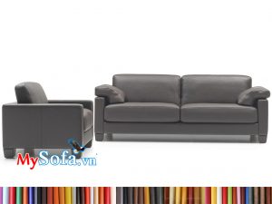 MyS-2001997 Bộ sofa da kiểu dáng văng hiện đại