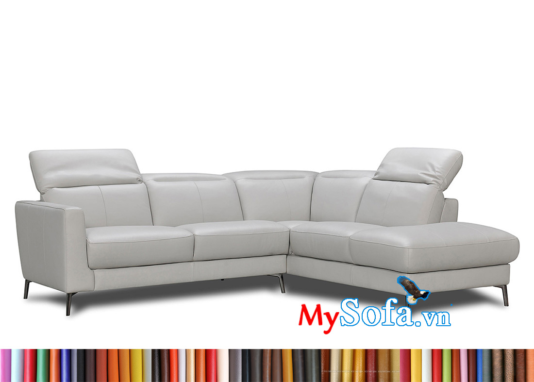 Mẫu ghế sofa da góc đẹp MyS-2001703 MyS-2001703 Mẫu ghế sofa da góc đẹp