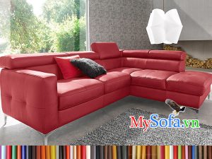 MyS-2001725 Mẫu sofa góc chất da đẹp