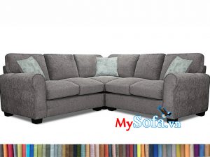MyS-2001732 ghế sofa góc chất nỉ đẹp