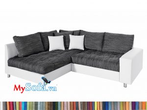 MyS-2001737 Mẫu ghế sofa nỉ góc mini đẹp