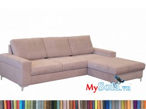 MyS-2001747 Mẫu sofa góc chất nỉ đẹp
