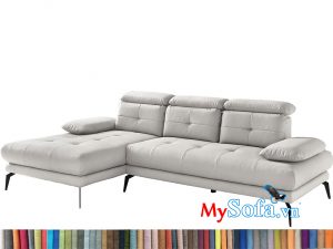 MyS-2001750 sofa nỉ góc chữ L hiện đại