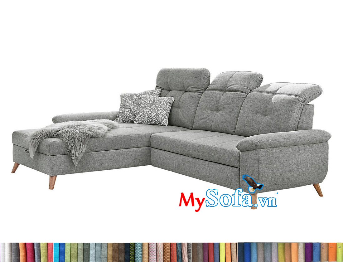 Mẫu ghế sofa nỉ góc hiện đại MyS-2001770 MyS-2001770 Mẫu ghế sofa nỉ góc hiện đại