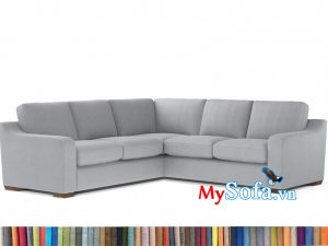MyS-2001781 Mẫu ghế sofa nỉ góc đẹp