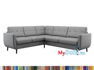 MyS-2001798 Mẫu ghế sofa góc chất nỉ đẹp