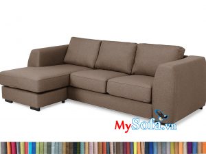 MyS-2001819 Sofa nỉ góc chữ L hiện đại