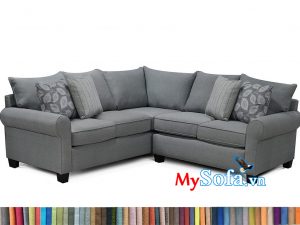 MyS-2001824 Mẫu ghế sofa nỉ góc mini đẹp