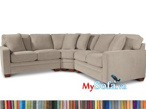 MyS-2001828 Mẫu ghế sofa nỉ góc đẹp