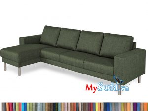 MyS-2001833 Mẫu ghế sofa nỉ góc đẹp