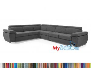 MyS-2001836 Mẫu sofa nỉ góc đẹp