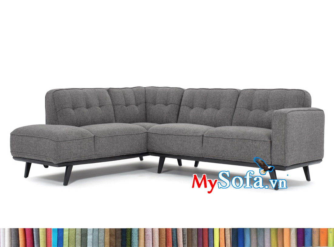 Sofa nỉ góc chữ L đẹp MyS-2001850 MyS-2001850 Sofa nỉ góc chữ L đẹp
