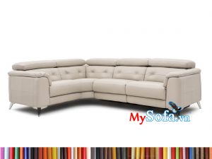MyS-2001852 Mẫu ghế sofa da góc đẹp