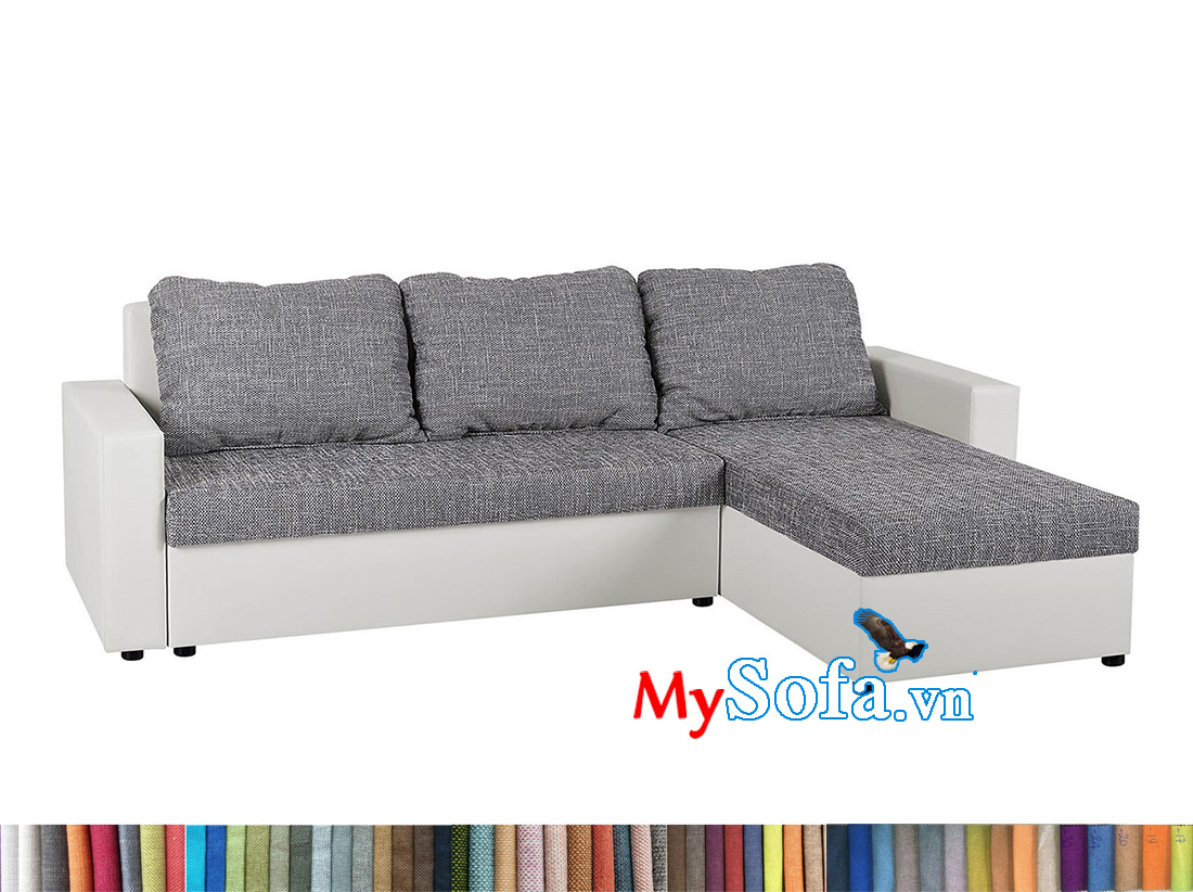 Mẫu ghế sofa nỉ góc đẹp MyS-2001858 MyS-2001858 Mẫu ghế sofa nỉ góc đẹp