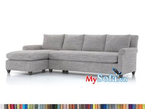 MyS-2001881 Mẫu ghế sofa góc chất nỉ đẹp