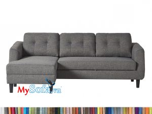 MyS-2001885 Sofa nỉ góc mini đẹp