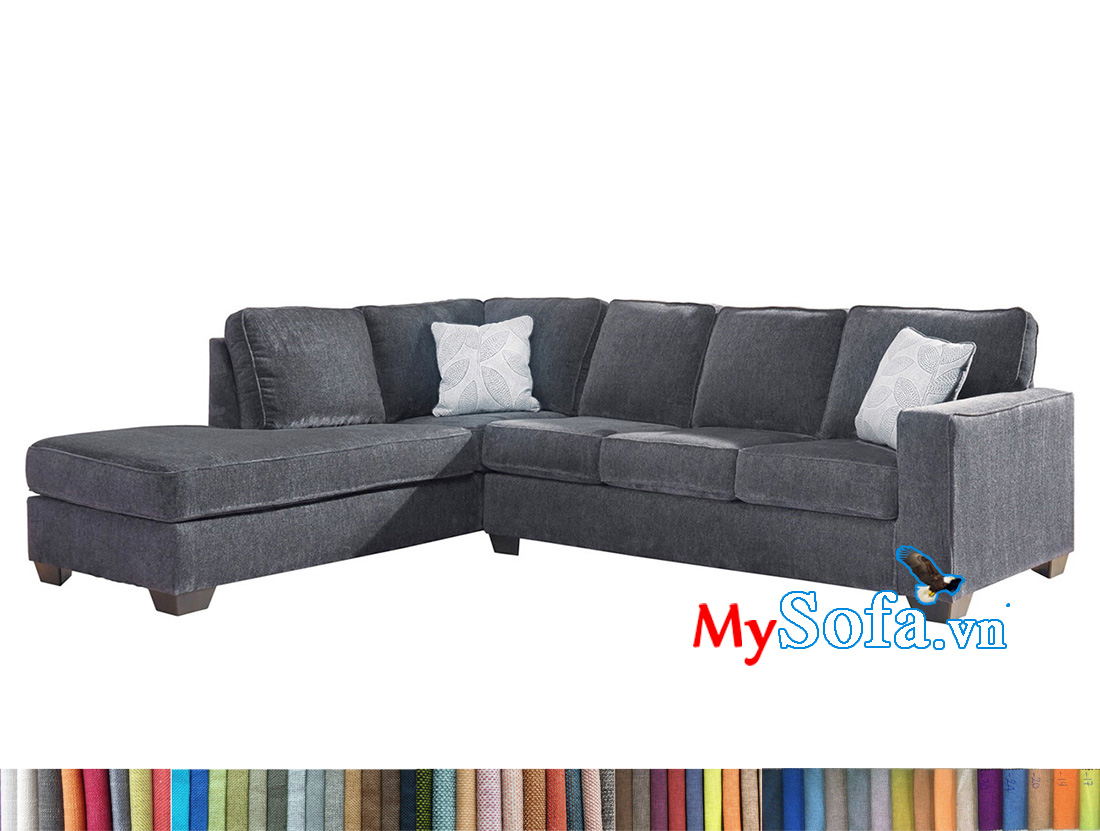 Sofa góc chất nỉ MyS-2001888 đẹp MyS-2001888 Sofa góc chất nỉ đẹp