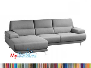 MyS-2001895 Mẫu ghế sofa nỉ góc đẹp