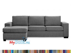 MyS-2001897 Mẫu ghế sofa nỉ góc đẹp