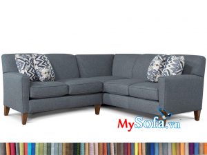 MyS-2001899 Mẫu ghế sofa nỉ góc mini đẹp
