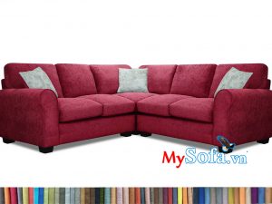 ghế sofa nỉ góc đẹp MyS-2001905