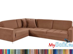 sofa góc chất nỉ MyS-2001937 đẹp