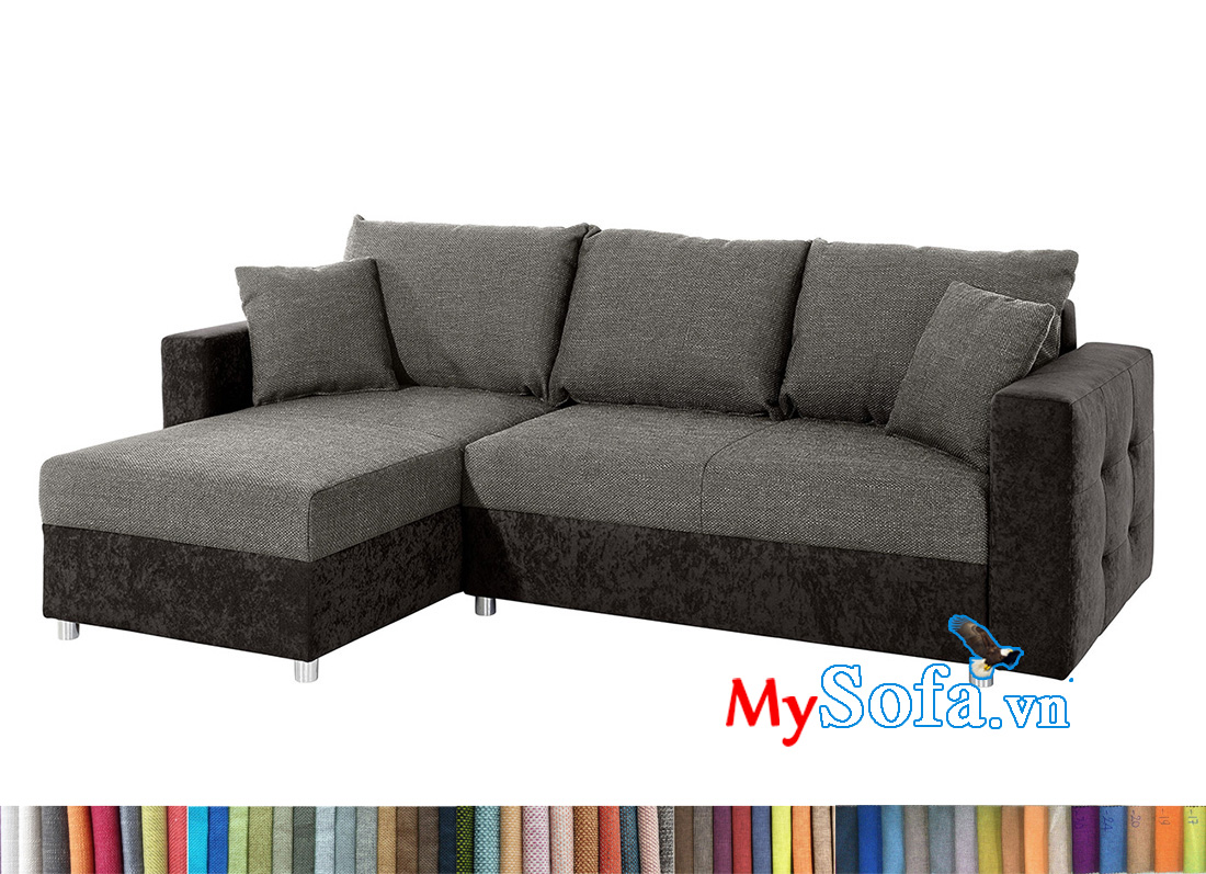 Ghế sofa nỉ góc mini MyS-2001948 đẹp ghế sofa nỉ góc mini MyS-2001948 đẹp