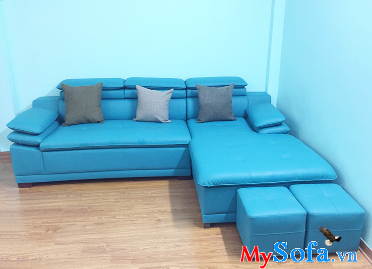 Hình ảnh Ghế sofa chữ L đặt làm thay đổi màu sắc hợp căn phòng
