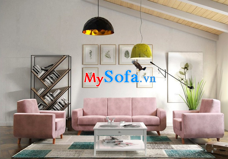 Hình ảnh Bàn ghế sofa ghép bộ cho phòng khách nhà biệt thự sang trọng