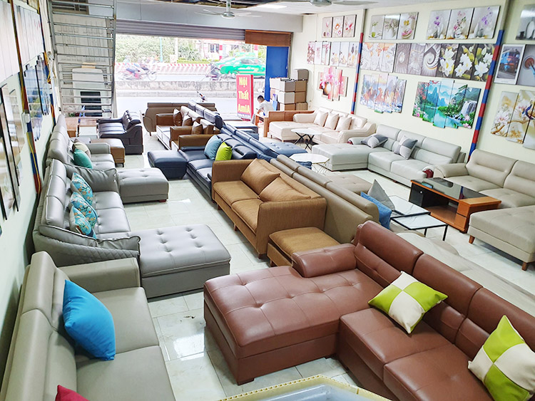 Hình ảnh Địa chỉ mua sofa ở Hà Nội với nhiều mẫu sofa có sẵn, tranh treo tường đẹp