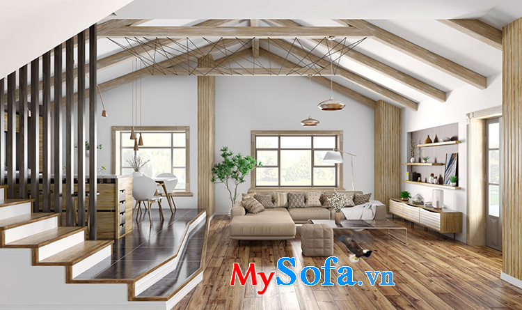 Hình ảnh Ghế sofa đẹp cho nhà biệt thự hiện đại