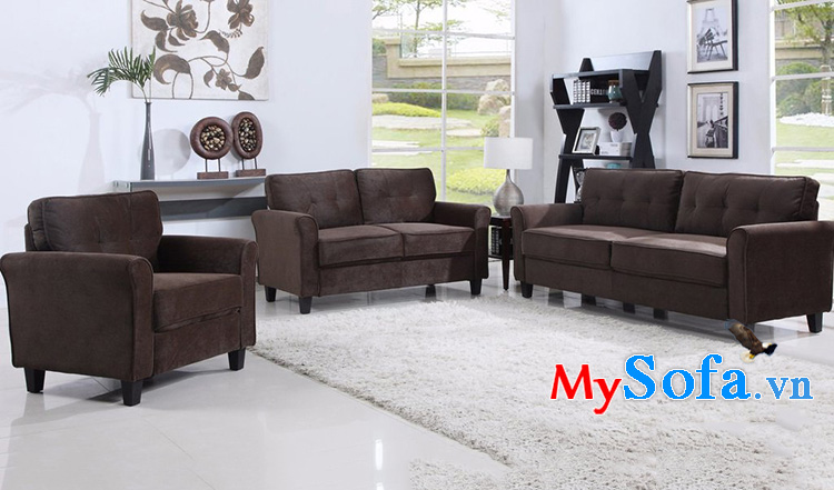 Hình ảnh Ghế sofa nhà biệt thự sang trọng kiểu ghép bộ