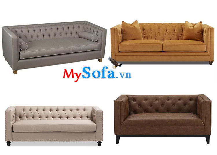 Hình ảnh Ghế sofa tân cổ điển dạng văng đẹp hiện đại tại MySofa