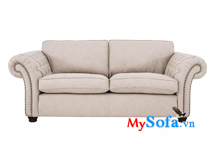 Hình ảnh Sofa văng tân cổ điển đẹp 2 chỗ cho phòng khách nhỏ