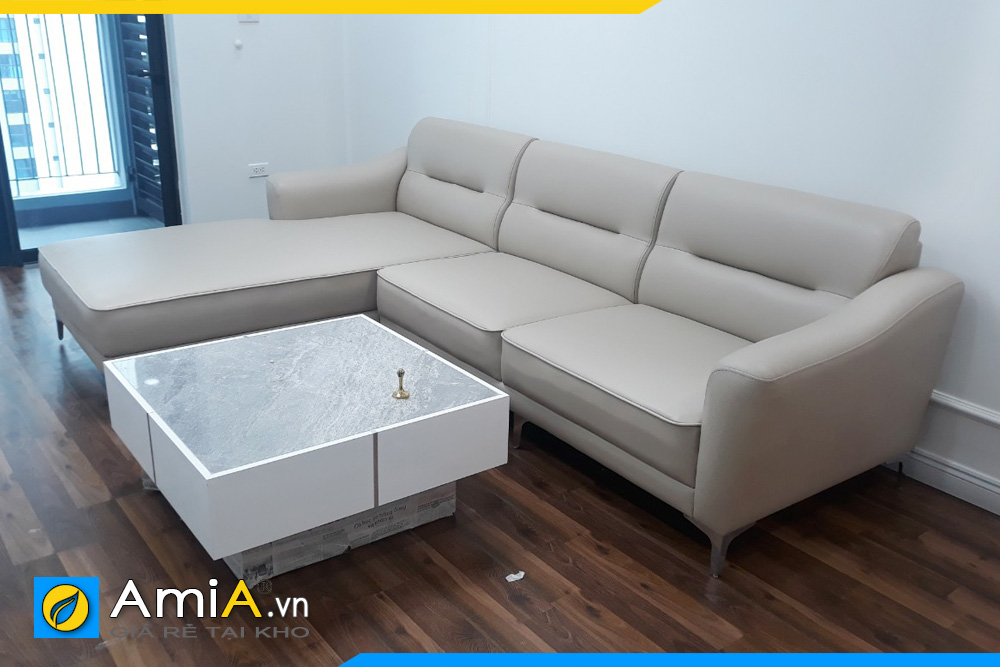 ghe sofa da dep kieu goc amia sfd3020