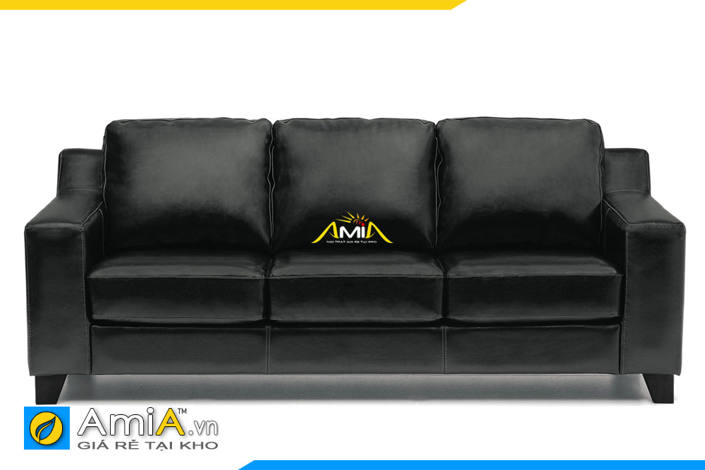 ghe sofa vang da mau den nam tính