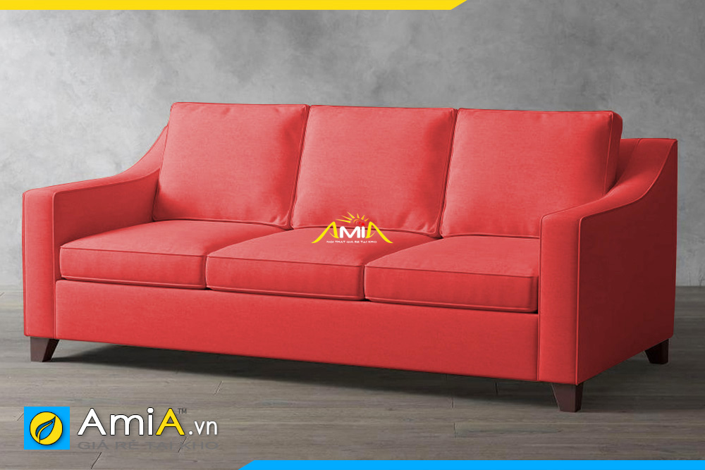 sofa phong khach nho mau do